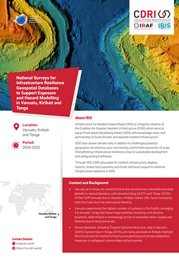 Cdri National Surveys…Kiribati, Tonga, And Vanuatu 355 By 540 –